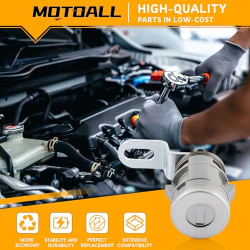 MOTOALL 690550C030 Tailgate Door Lock Cylinder with Keys Rear Door Lock Cylinder wKey Fit for Toyota Tundra 20142021 for Tacoma 20162022 - Image 3
