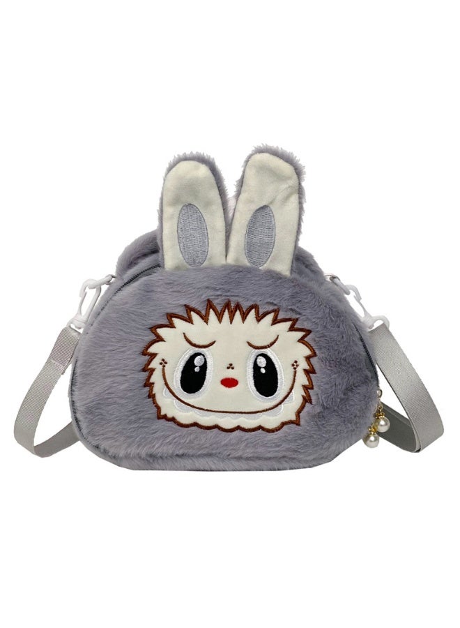 Cute Labubu Crossbody Bag, Cartoon Backpack, Coin Purse, Children's Plush Bag
