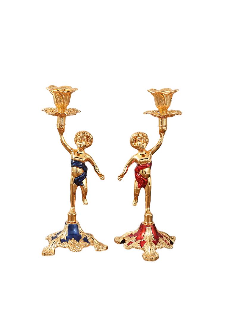 general Children'S Lighting Decoration With A Torch Candlestick Exquisite Tabletop Decorative Candlestick Ornaments - Image 1