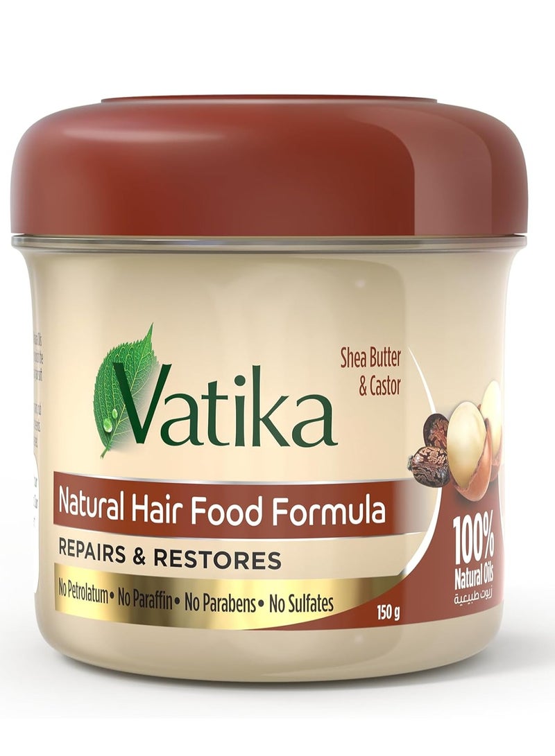 Vatika Hair Food, Shea Butter & Castor, 150 Gm - Image 5