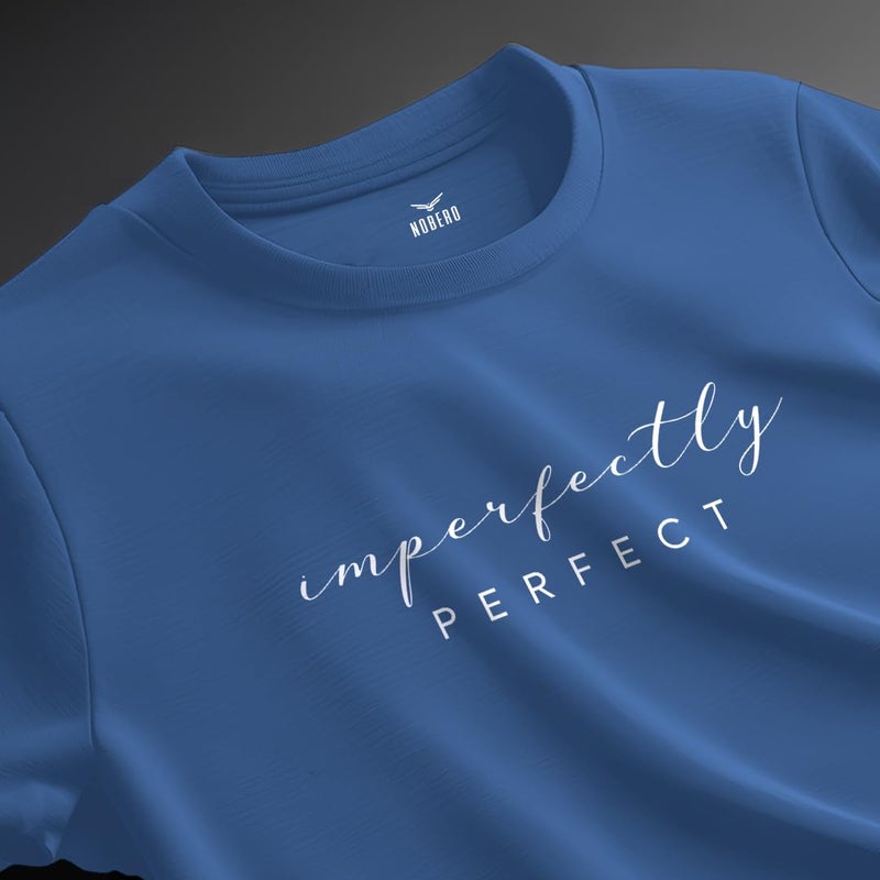 NOBERO Men's Marine Cotton Typography T-Shirt - Image 2