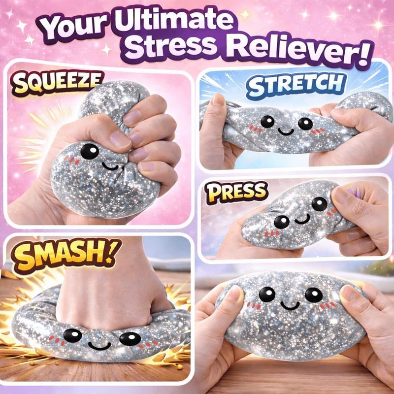 Squishy Steamed Bun Toy Stress Relief Slow Rising - Image 3