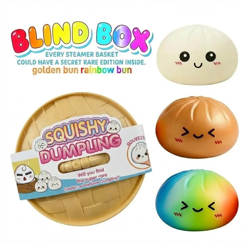 Squishy Steamed Bun Toy Stress Relief Slow Rising - Image 1