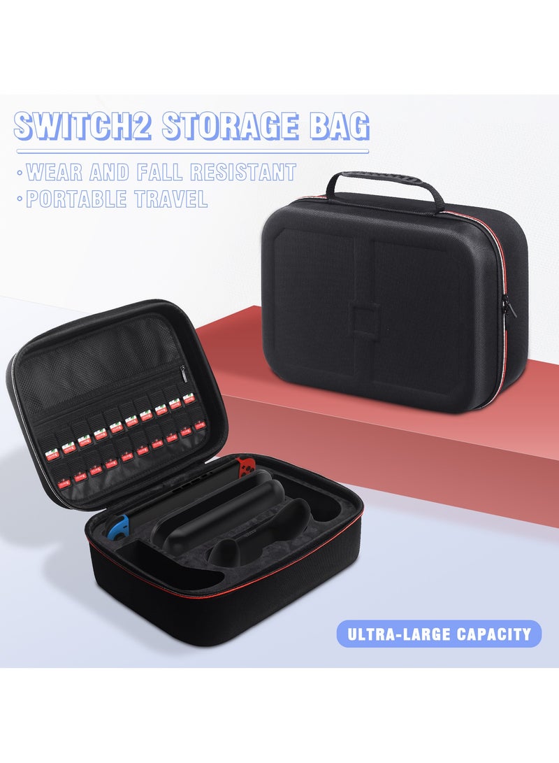general Suitable for Nintendo SWITCH 2, large-capacity multifunctional storage bag, convenient handheld crossbody case - Image 3