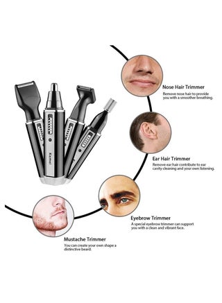 KM-6630 4-In-1 Multi-Functional Hair Trimmer (Saudi Version) - view 4
