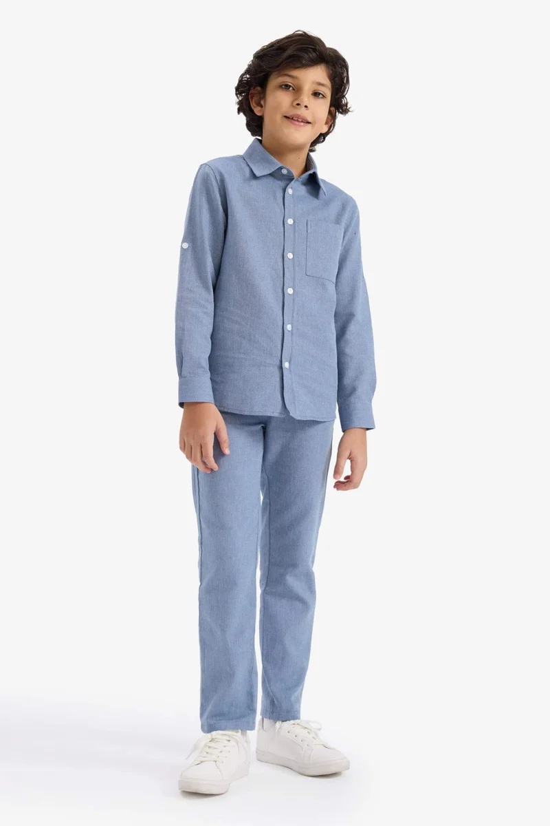DeFacto Regular Fit Long Sleeve Shirt