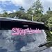 DXYMOO Car Stickers for Stay Humble Auto Front Rear Windshield Window Decal Vans Truck Window Tail Decoration Pink 500x125mm - Image 2