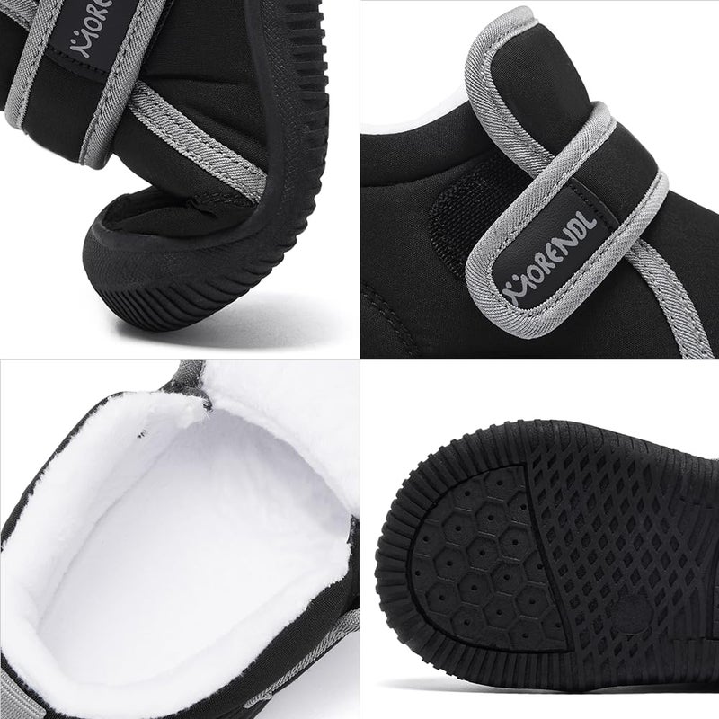MORENDL Baby Winter Snow Boots for Infant Boys Girls Toddler Water-Resistant First Walker Shoes Warm Lining Soft Sole Anti-Slip Outdoor Booties - Image 2