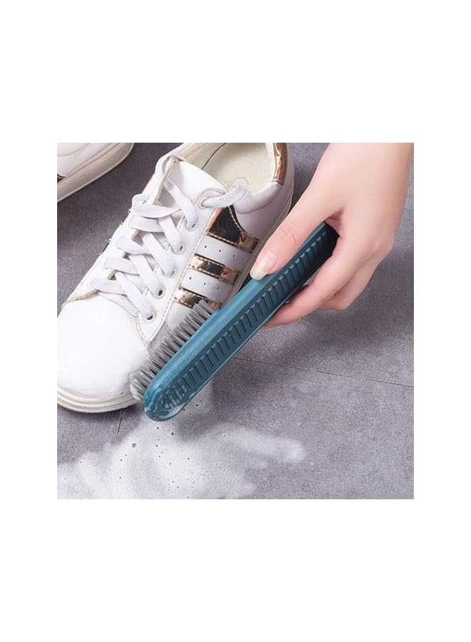 promass Cleaning Brush, Soft Brush, Laundry Scrub Brush Clothes Underwear Shoes Scrubbing Brush, Easy to Grip Household Cleaning Brushes Tool for Countertops Bathtubs (Blue) - Image 3