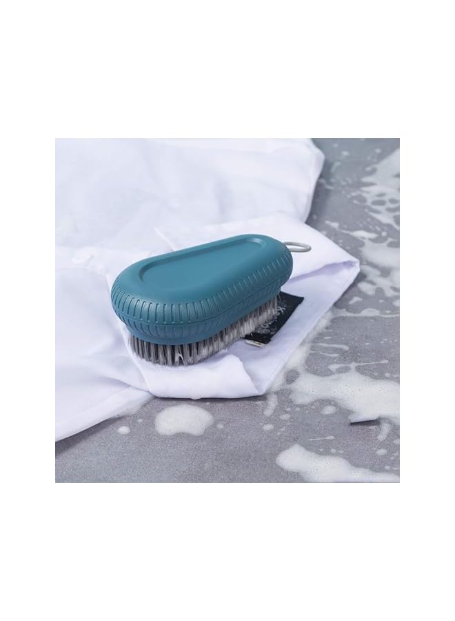 promass Cleaning Brush, Soft Brush, Laundry Scrub Brush Clothes Underwear Shoes Scrubbing Brush, Easy to Grip Household Cleaning Brushes Tool for Countertops Bathtubs (Blue) - Image 2