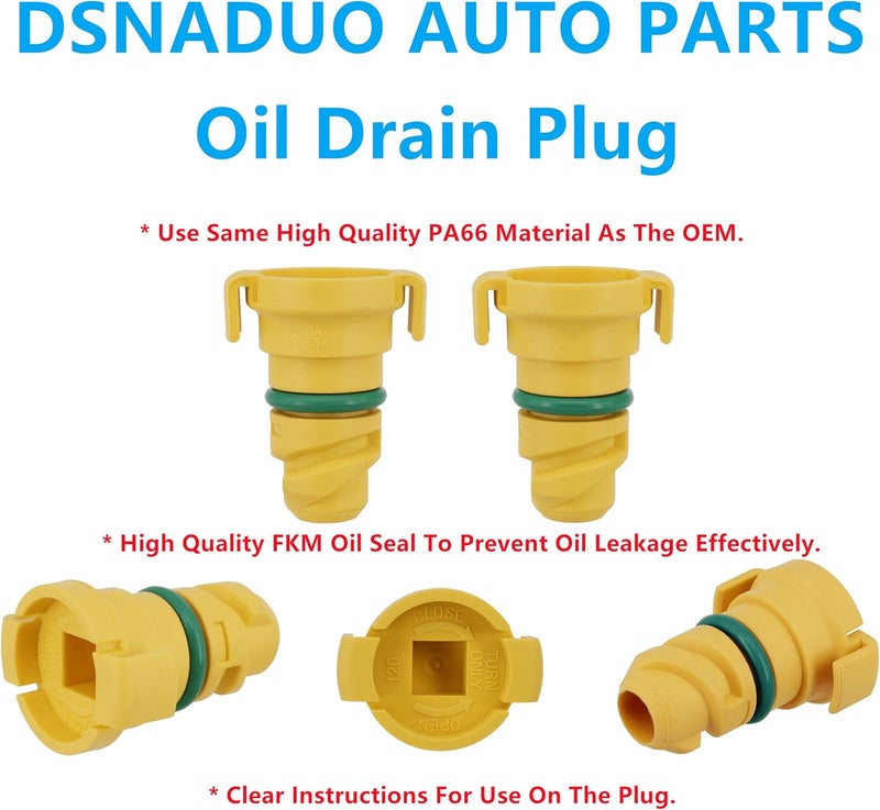 Dsnaduo Oil Drain Plug Replacement Tool Set for Ford F-150 and Lincoln MKZ - Image 3