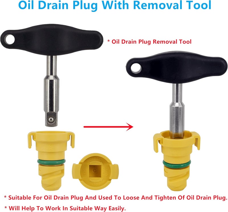 Dsnaduo Oil Drain Plug Replacement Tool Set for Ford F-150 and Lincoln MKZ - Image 5