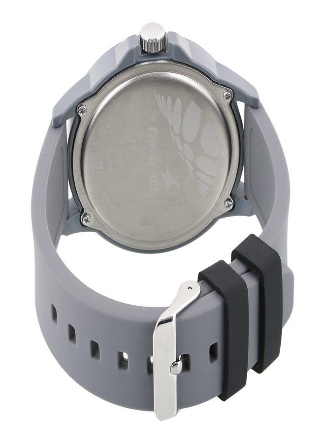 Fastrack Tees Analog Grey Dial Unisex-Adult Watch-38024PP24 - Image 4