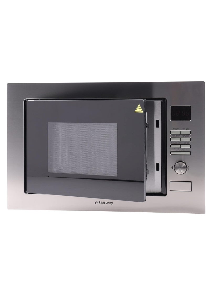 Starway Starway 30 Lt Built In Microwave Oven, Grill, Digital Control, 1450 Watt, Total Steel Surface .and Cavity  - Image 5