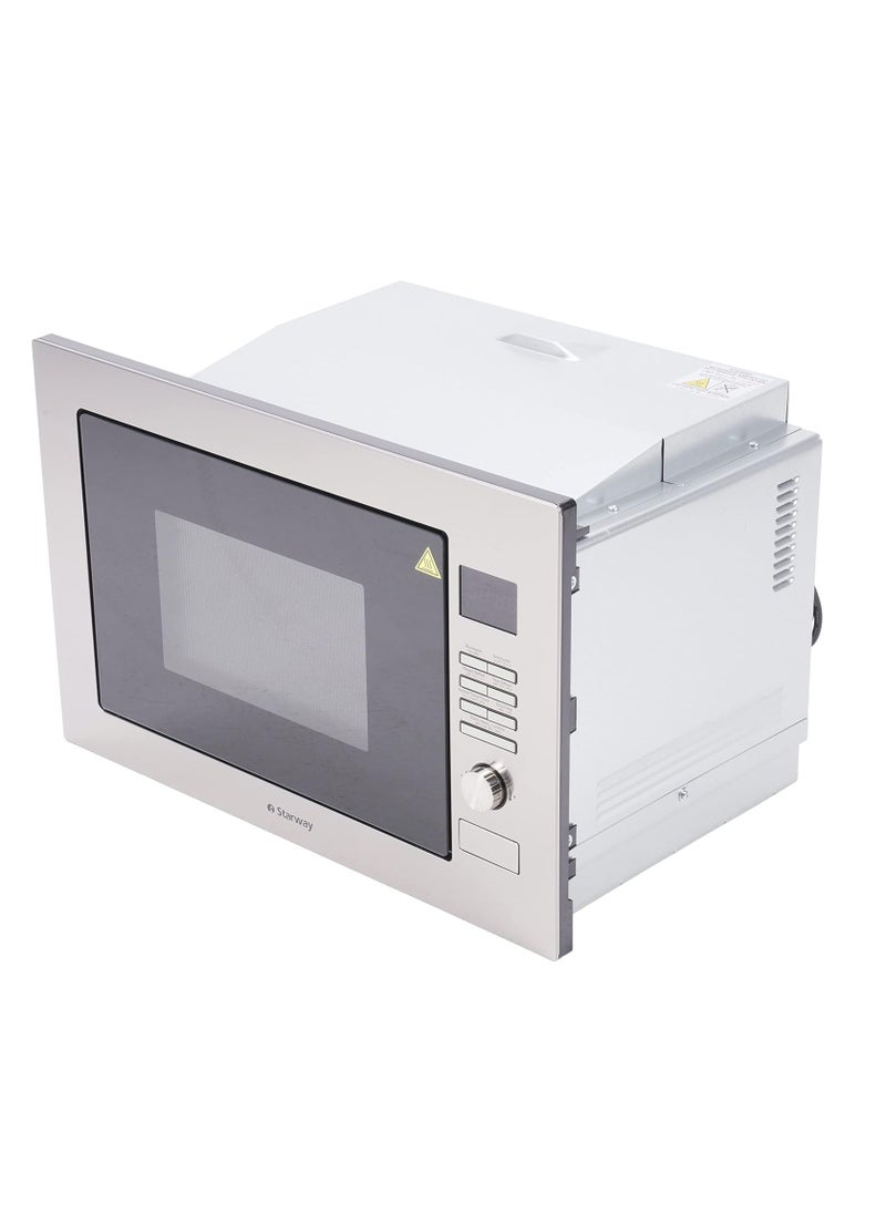 Starway Starway 30 Lt Built In Microwave Oven, Grill, Digital Control, 1450 Watt, Total Steel Surface .and Cavity  - Image 3