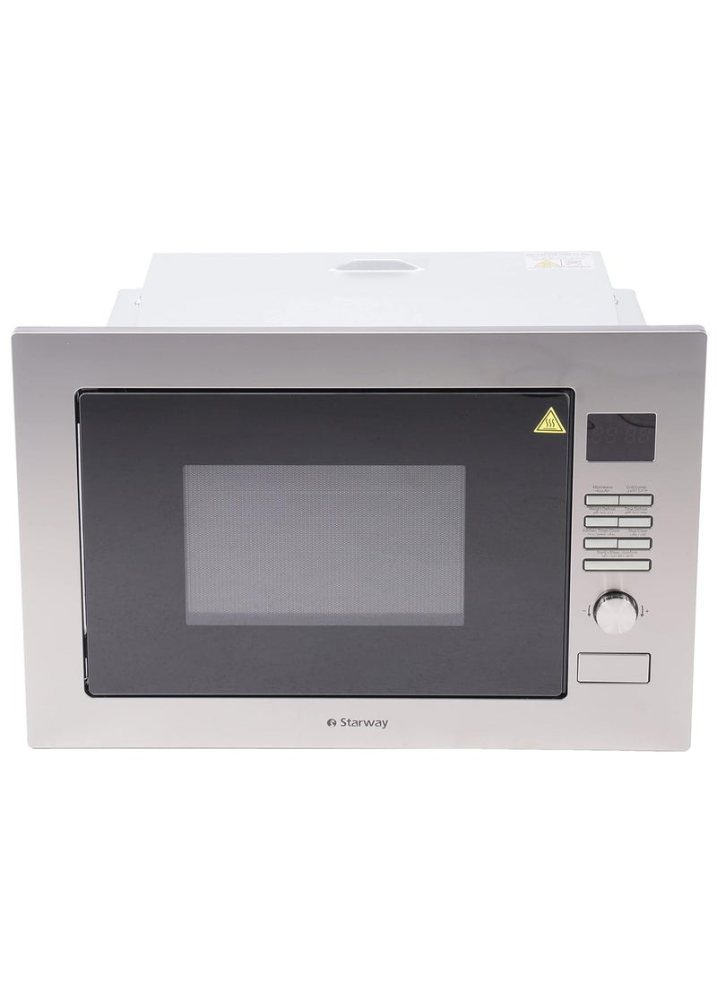 Starway Starway 30 Lt Built In Microwave Oven, Grill, Digital Control, 1450 Watt, Total Steel Surface .and Cavity  - Image 4