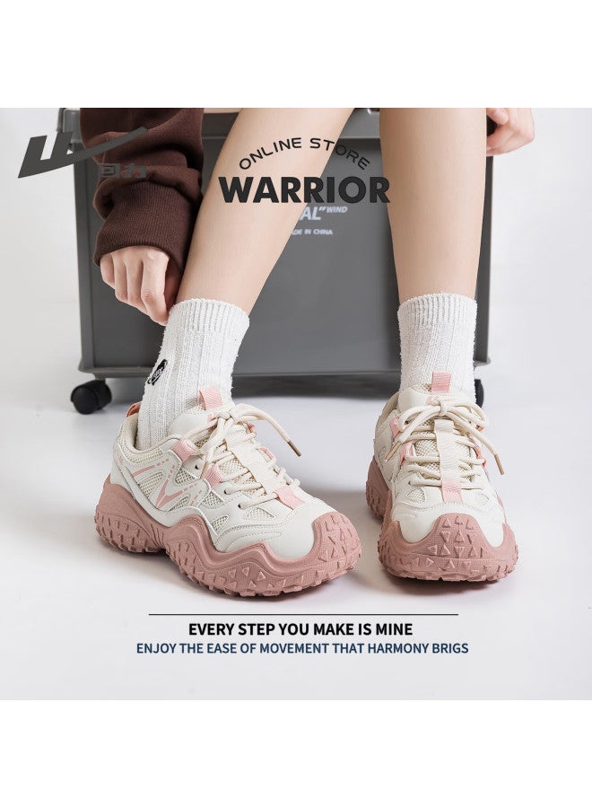 Huanli Official Women's Summer Breathable Platform Sneakers Women's Thick-soled Height-increasing Ugly Cute Sports Shoes Women's New Casual Shoes