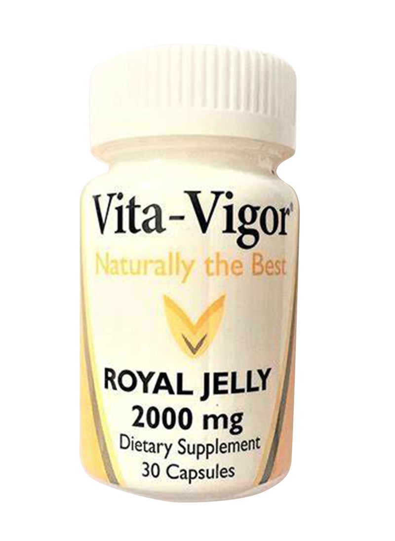 Vita-Vigor Royal Jelly 2000 30 Caps 
