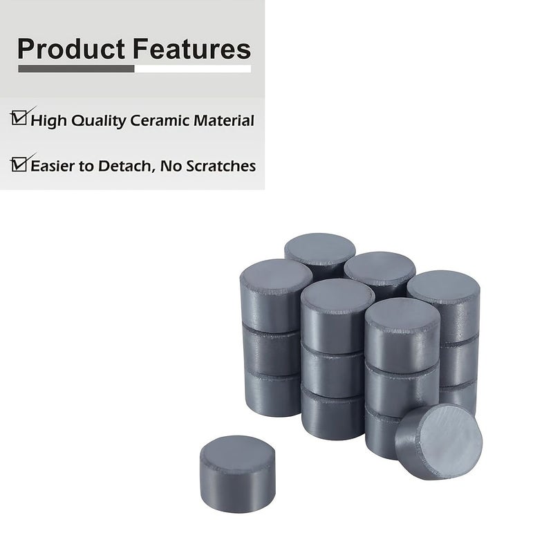 39 Pcs 8x3mm High Quality Ferrite Magnets Durable Kitchen Office Industrial Use - Image 3