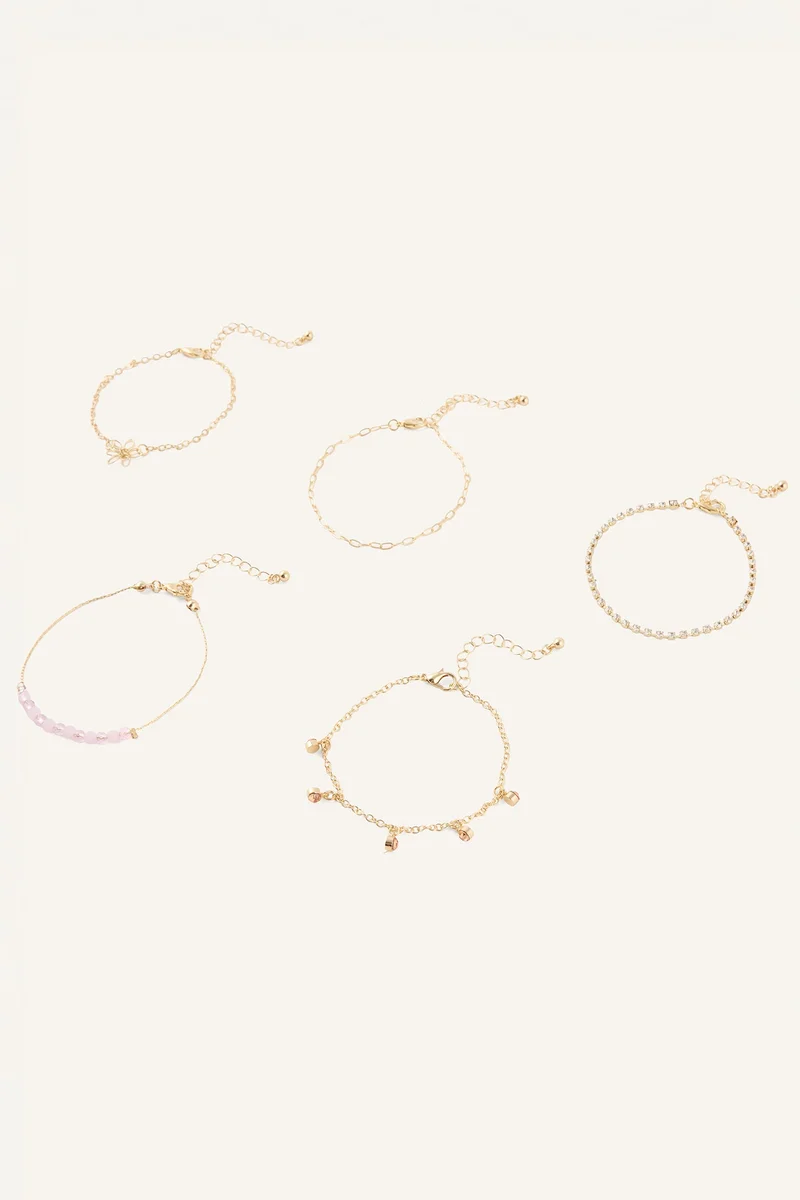 Defacto  5 Piece Bracelet for Women | Best Price UAE