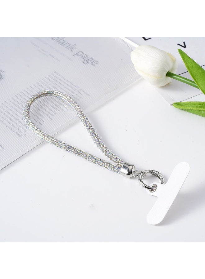 Anti-Lost Cellphone Wrist Strap Hands-Free Bling Wristlet Bag Accessory - Image 1