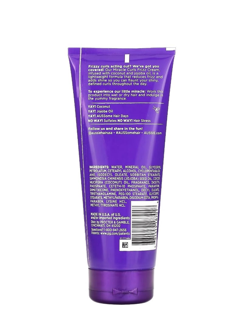 Miracle Curls Frizz Taming Cream with Coconut & Jojoba Oil 6.8 oz (193 g) - pzsku/Z4DE3F562C049D6976550Z/45/_/1737615845/45eb4ef0-31cc-49d1-bd44-614b5975d79a