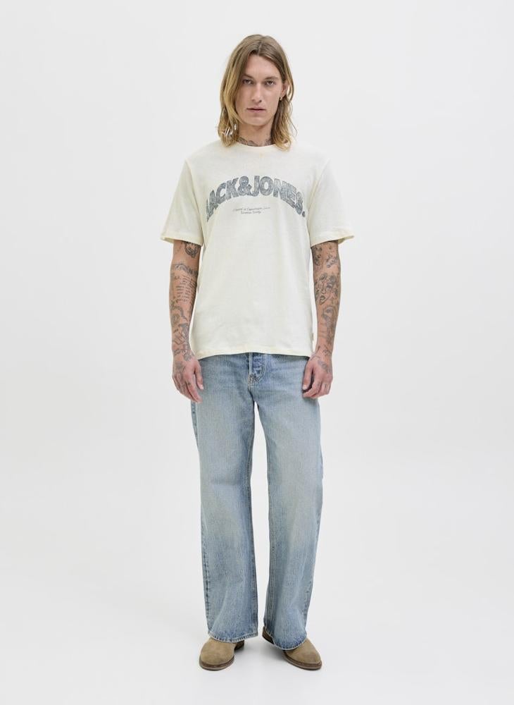 JACK & JONES JORALMERIA BOLD BRANDINGTEE SS CN 2PK MP  - Image 5