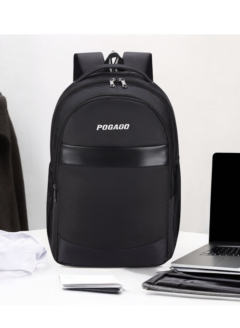 POGAGO Laptop Backpack for Men & Women | Lightweight Water-Resistant Travel Bag | 15.6 Inch Work & College Backpack - Image 4