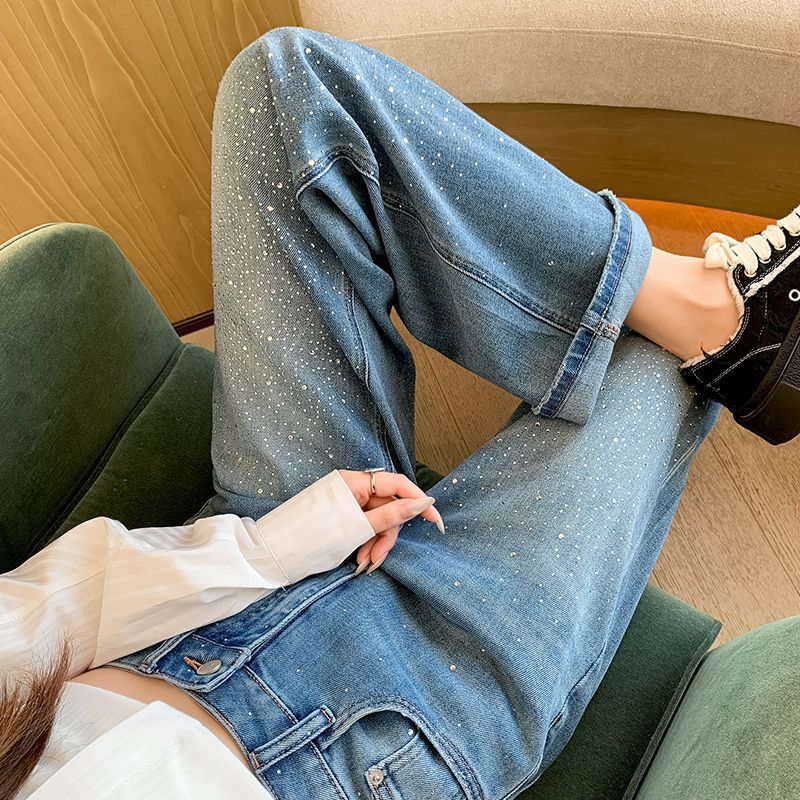 Unisex Classic Denim Jeans Loose Fit Daily Outdoor Wear - Image 2