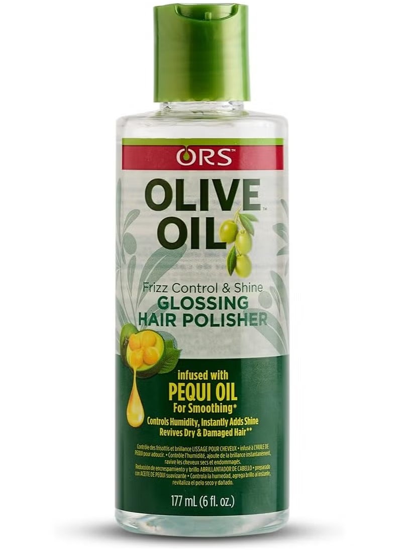 أو آر اس Anti-Frizz Glossing Hair Polisher With Olive Oil 177ml 