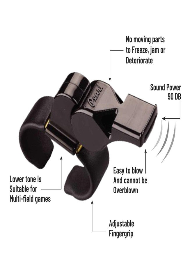 فوكس 40 صافرة Armour Fox 40 2300002 Pearl Official Finger Grip Whistle (15A501) - Image 3