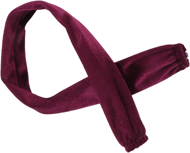 Chain Cover Particle Guard Protector | 60cm Length 5cm Width with Zipper | Flannelette Fabric for Cables/Tubes/Chains | Water - Shedding & Oxidation Defense for 10-50mm (Purplish) - Image 4