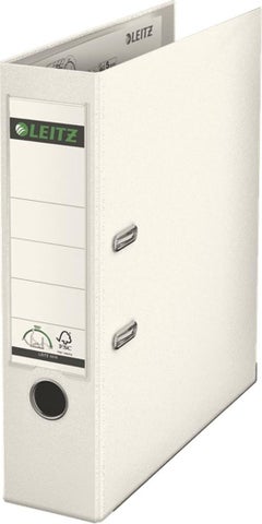 LEITZ 10105001: Carpeta De Calidad PP 180°, A4, 80 Mm, Blanco