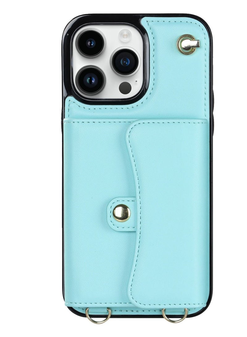 Suteni Back Cover Leather Card Slots Phone Case for iPhone - Image 1