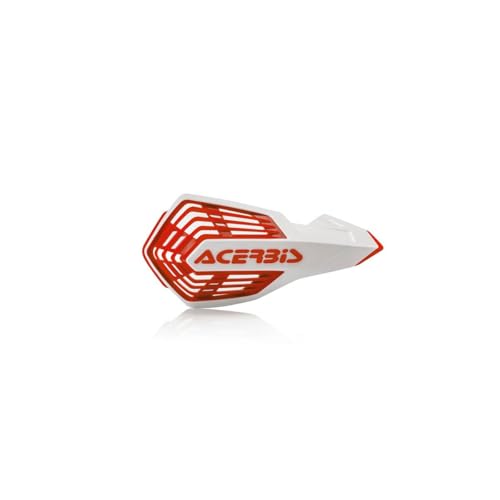Acerbis XFuture Handguards WhiteRed - Image 1