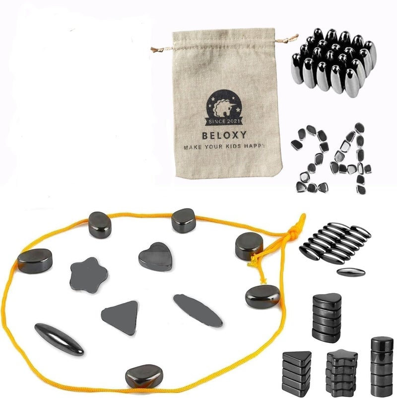 BELOXY Fun Table Top Magnetic Board Game | for Kids and Adults | 24 Magnets, Travel Bag and Lanyard (Style 3) - Image 1