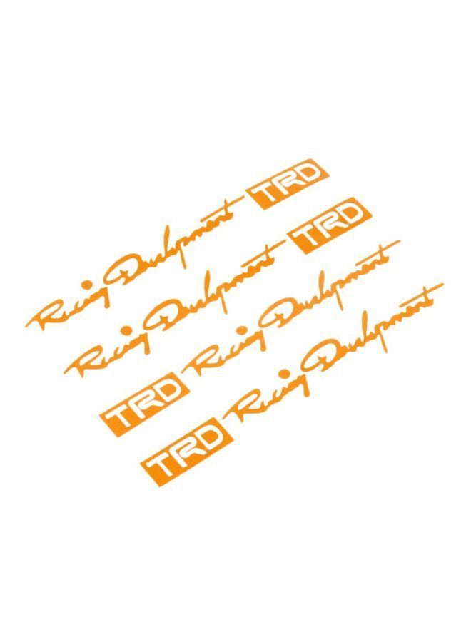 NIBEMINENT 4-Piece PVC Car Sticker - Image 1