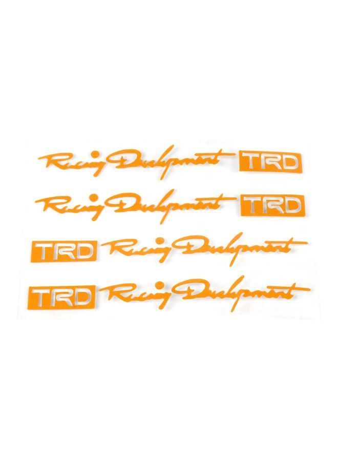 NIBEMINENT 4-Piece PVC Car Sticker - Image 3