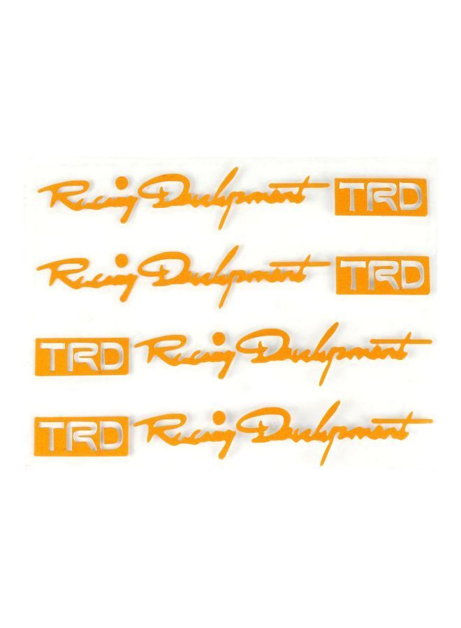 NIBEMINENT 4-Piece PVC Car Sticker - Image 4