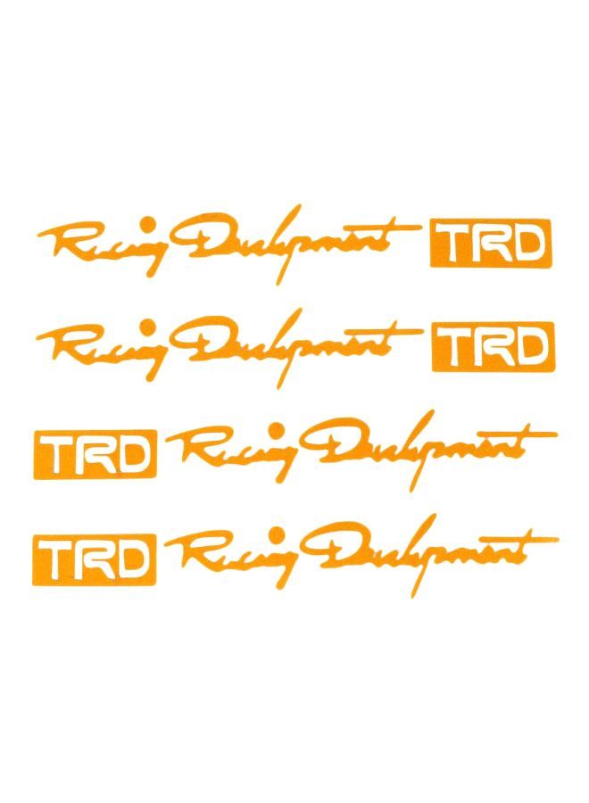 NIBEMINENT 4-Piece PVC Car Sticker - Image 5