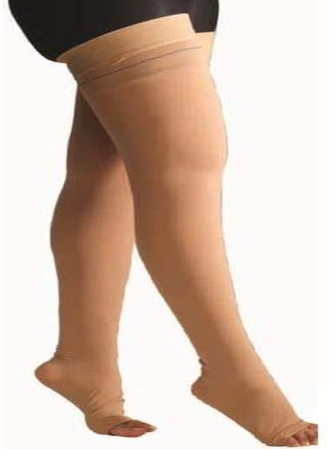 Comprezon Varicose Vein Stockings Class 1- Upto Groin- 1 pair (Large) - Image 2