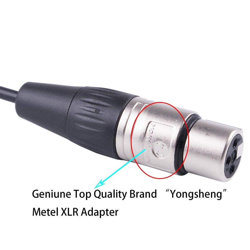 Yongsheng USB to DMX512 3PIN XLR Interface Adapter/dongle Computer PC Stage Light Controller Dimmer USB to DMX RS485 Serial Converter Cable (Length:16ft) - Image 5