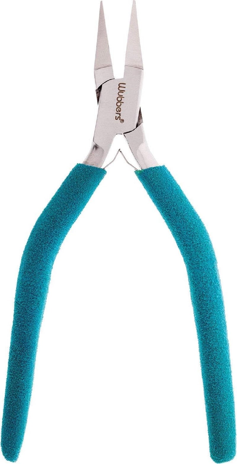 Wubbers Classic Series Flat Nose Pliers Narrow 3mm Needle Nose Jewelry Pliers for Charms and Jewelry Making, 6.5-Inch Stainless Steel Tool for Holding, Bending, Beading Wire and Jump Rings - Image 1