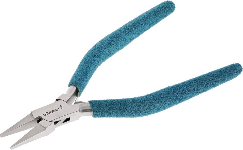 Wubbers Classic Series Flat Nose Pliers Narrow 3mm Needle Nose Jewelry Pliers for Charms and Jewelry Making, 6.5-Inch Stainless Steel Tool for Holding, Bending, Beading Wire and Jump Rings - Image 3