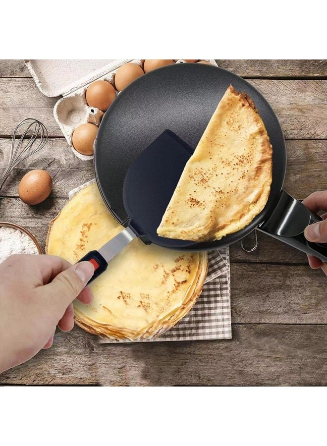 Contiup Silicone Fish Spatula Turner Half-Round Dense Spatula Omelette Pancake Spatulas for Nonstick Cookware Egg Spatula 600°F Heat-Resistant - Image 4