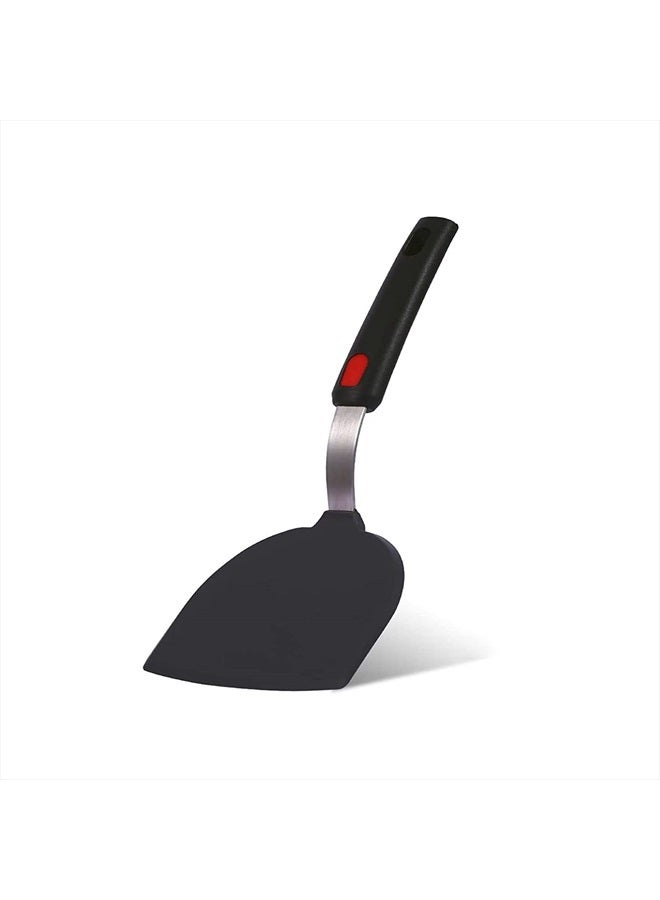 Contiup Silicone Fish Spatula Turner Half-Round Dense Spatula Omelette Pancake Spatulas for Nonstick Cookware Egg Spatula 600°F Heat-Resistant - Image 1