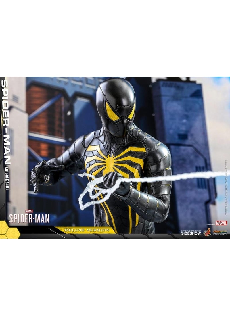 Hot Toys Spider-Man (Anti-Ock Suit) Deluxe Sixth Scale Figure - 906796 - Video Game Masterpiece Series - Marvel's Spider-Man  - Image 2