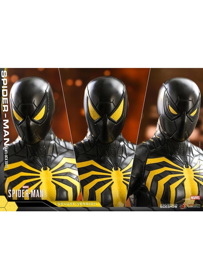 Hot Toys Spider-Man (Anti-Ock Suit) Deluxe Sixth Scale Figure - 906796 - Video Game Masterpiece Series - Marvel's Spider-Man  - Image 3