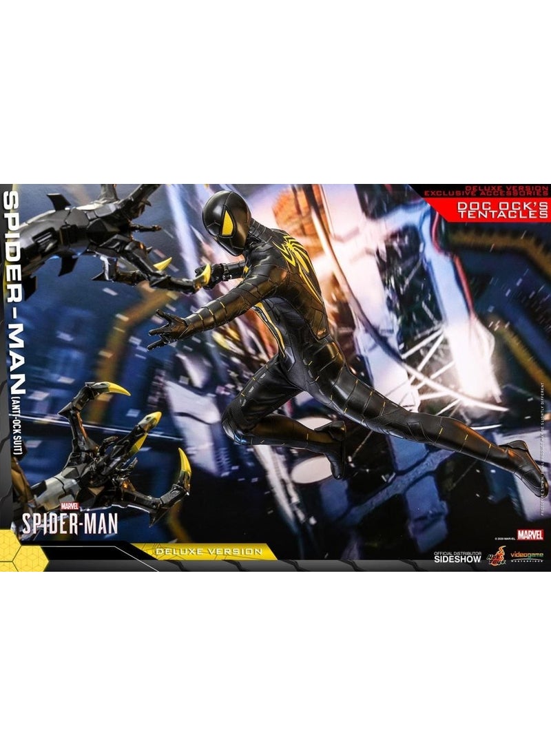 Hot Toys Spider-Man (Anti-Ock Suit) Deluxe Sixth Scale Figure - 906796 - Video Game Masterpiece Series - Marvel's Spider-Man  - Image 4