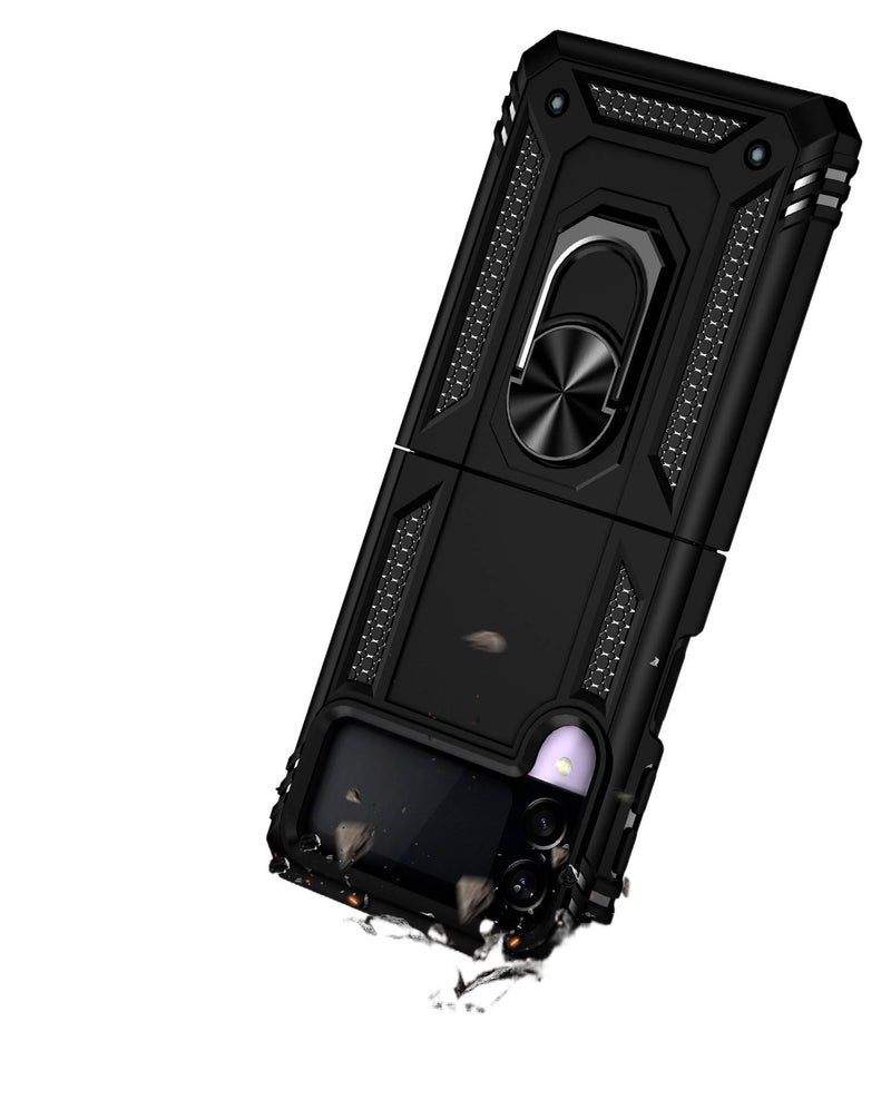 غطاء واقي بTPU + PC، باللون الذهبي حماية من السقوط، Gold، مقاوم للصدمات لـ Samsung Galaxy Z Fold 4 من مادة TPU للطاولة للمكتب المنزلي - Image 5